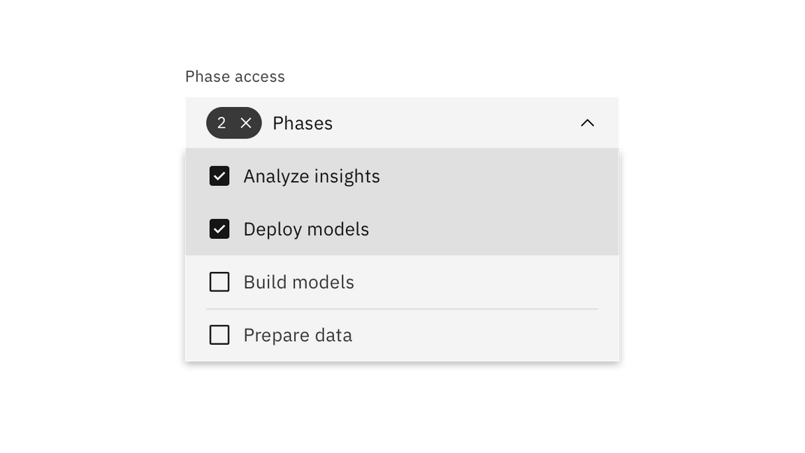 Multiselect dropdown selected state. Multiselect dropdown selected state.